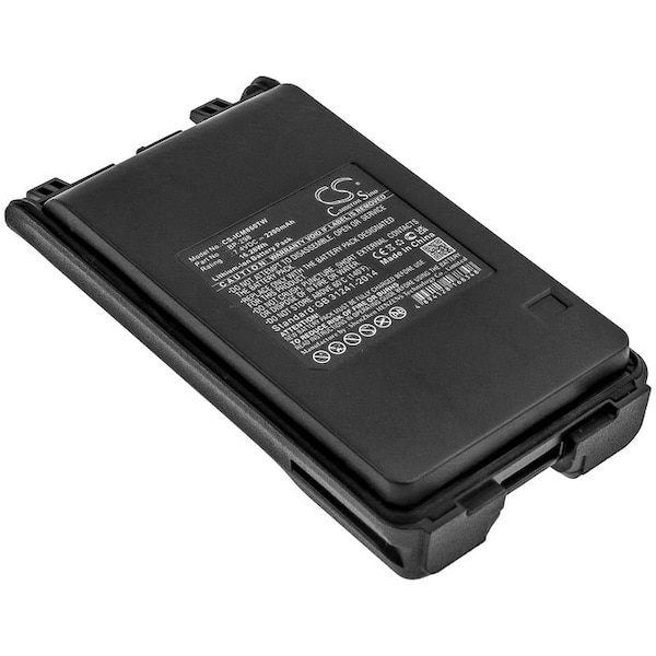 Bsc Preferred Icom IC-F30 IC-T70A IC-T70E IC-V80 IC-V86 Two Way Radio Replacement Battery CS-ICM860TW - main